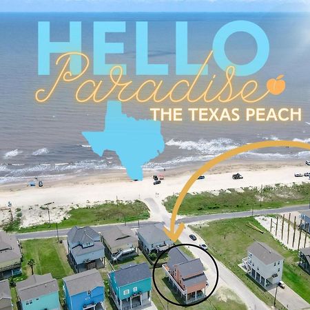 Spring Break Specials! Front Row Views - Tiki Bar - Playground Villa Bolivar Peninsula Exteriör bild