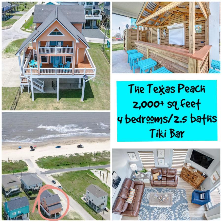 Spring Break Specials! Front Row Views - Tiki Bar - Playground Villa Bolivar Peninsula Exteriör bild