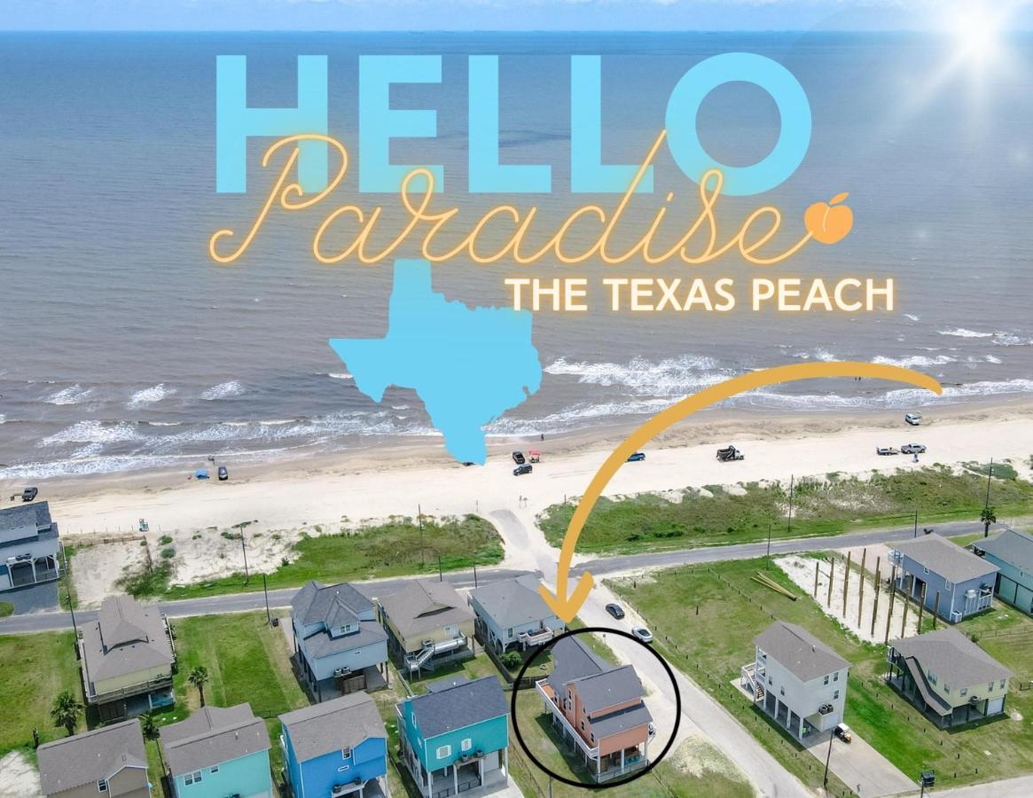 Spring Break Specials! Front Row Views - Tiki Bar - Playground Villa Bolivar Peninsula Exteriör bild